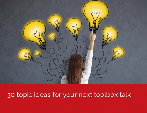 30 topic ideas for toolbox talks