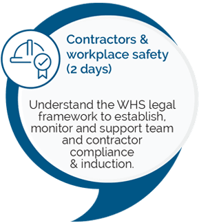 Contractors and workplace safety icon