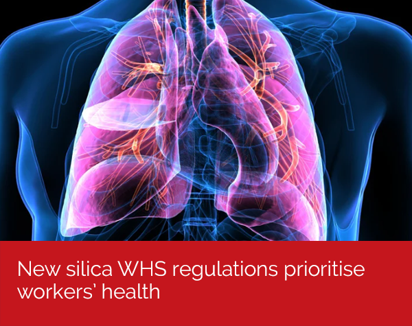 New silica WHS regulations graphic