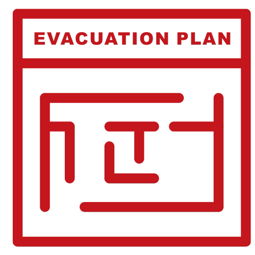 Evac plan graphic