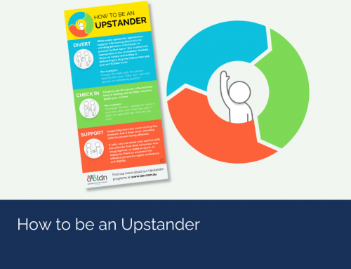 3 steps to being an Upstander