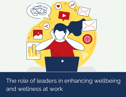 The role of leaders in enhancing wellbeing and wellness at work