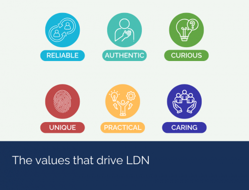 Values that drive LDN and how to create your own core values