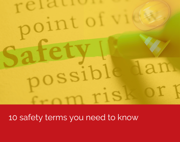 safety terms safety terms