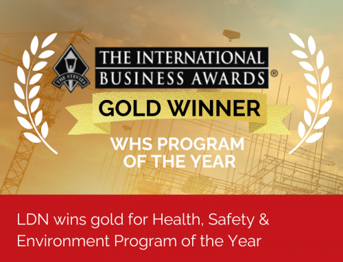 LDN wins Gold for Health, Safety & Environment Program of the Year